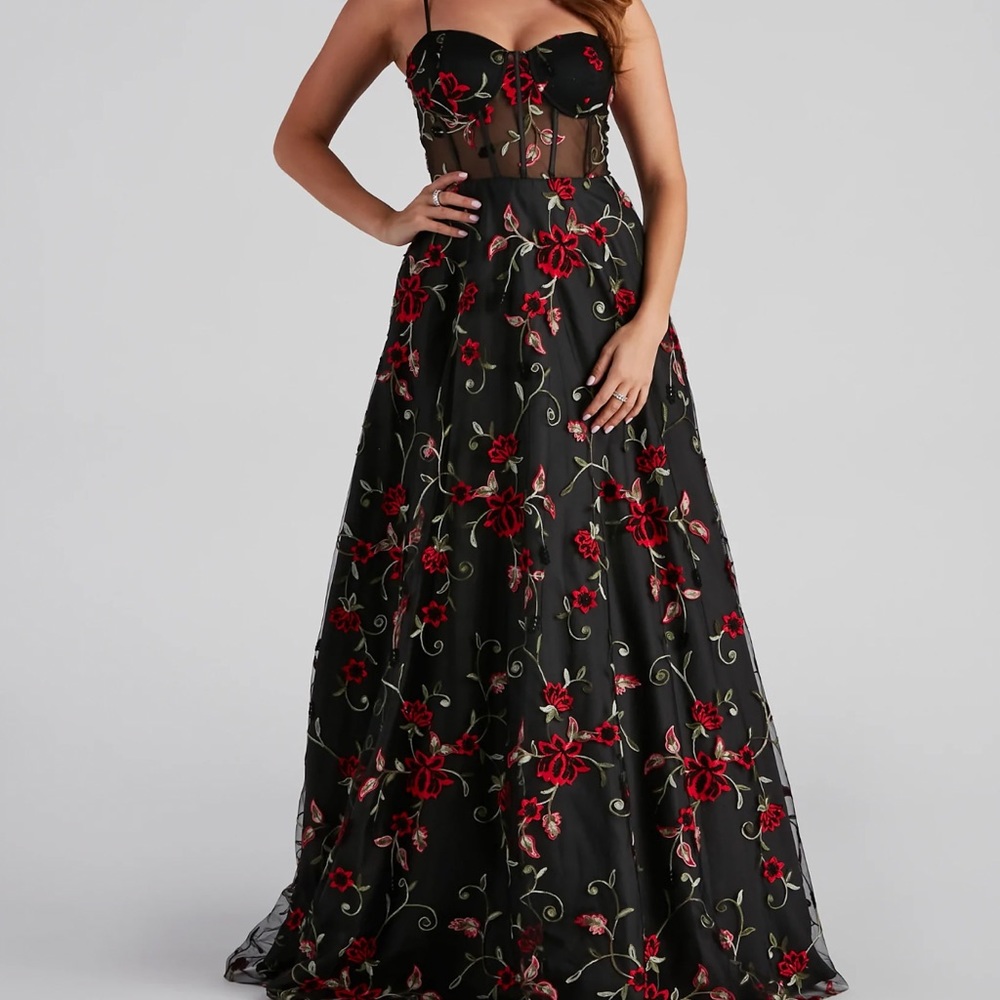 Windsor Floral Ball Gown